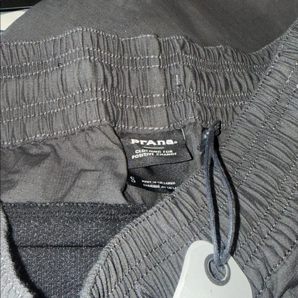 NWT Prana palisades ripstop e-waist pant in dark iron Small Organic Cotton Small - Image 9