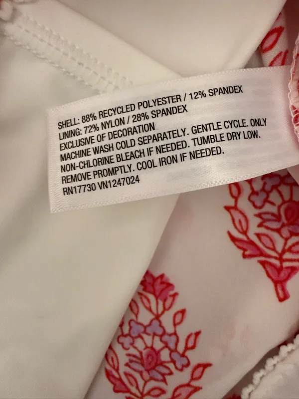 Roller Rabbit x Target Bouquet Drawstring Skort Shorts Pink Limited Edition M - Image 14