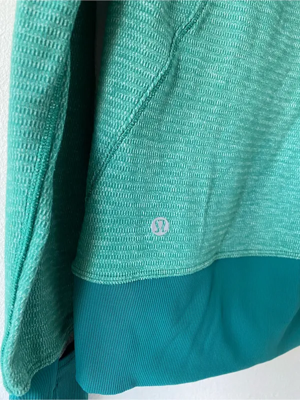 lululemon athletica runderfulTeal Half-Zip Pullover - Image 8