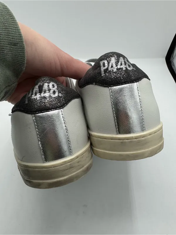 P448 John Sneaker women’s‎ size 39 glitter heel NEW surf streetwear luxury - Image 7