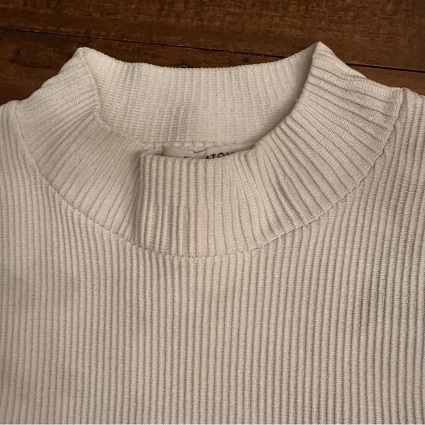 BABATON | ARITZIA Ribbed Crop‎ Mockneck - Image 3