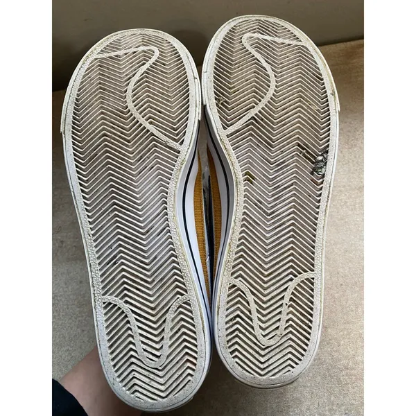 Nike Court Legacy Sneakers White Black Gold Streetwear 6.5 Retro Y2K 90s Classic - Image 7