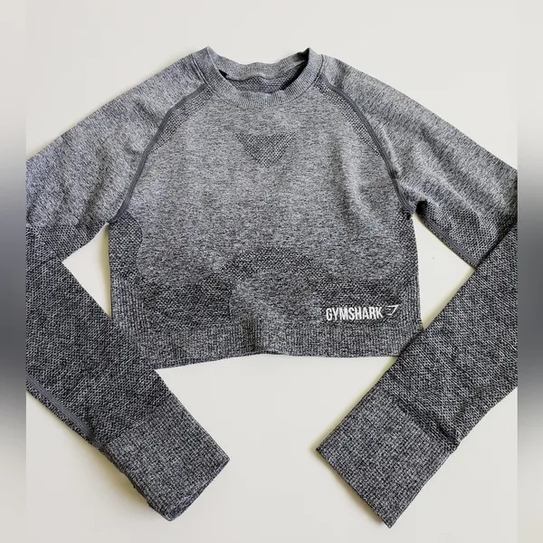 Gymshark Cropped Athletic Sports Top - Image 2