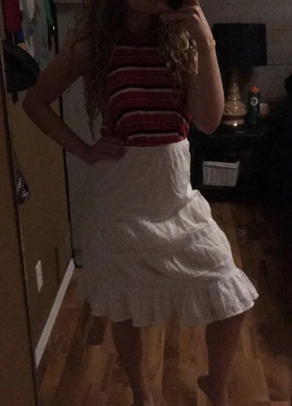 PacSun White skirt - Image 3