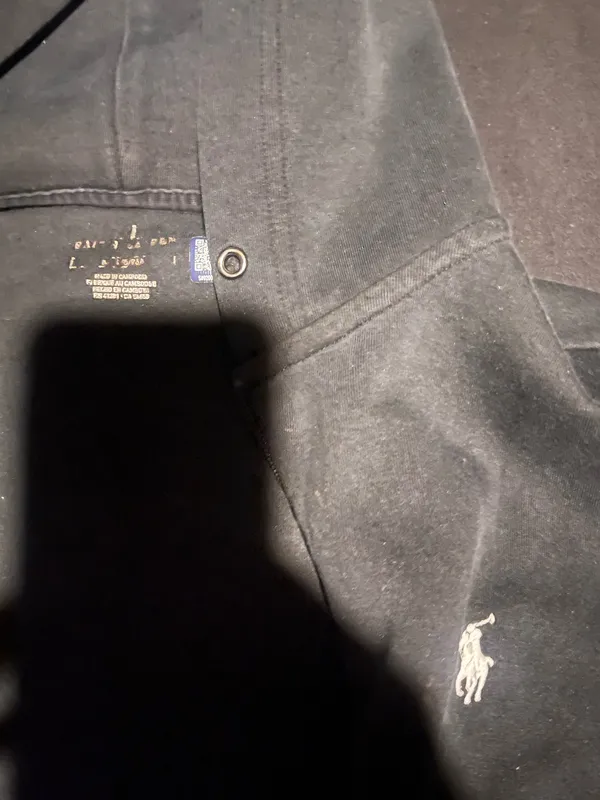 Black Polo Ralph Lauren men’s zip up Jacket - Image 4