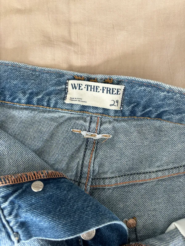 Free People Denim Shorts - Image 3