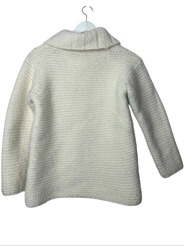 Gaeltarra Ireland Wool Cowl Neck Sweater Size Small - Image 4