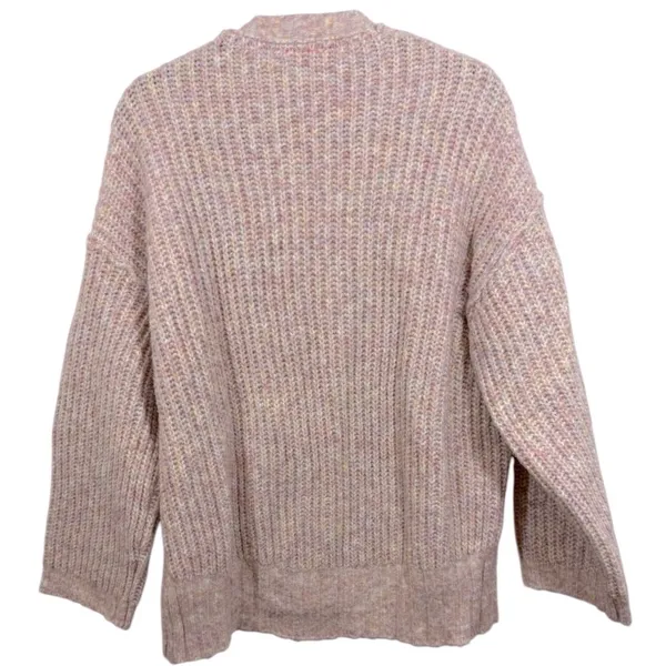 Free People Molly Cable Cardi Oversized‎ Knit Cardigan XS - Image 3