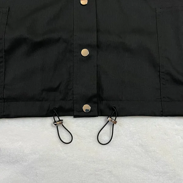 NEW Girlfriend Collective Raquel Snap Front Jacket Size M Athleisure Lightweight - Image 8