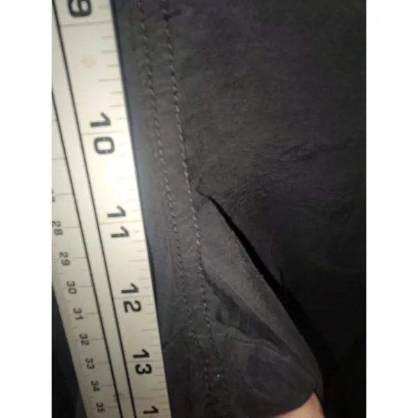 Aeropostale Black Women's Cargo Pants with Drawstring Waist, Size L - Image 8