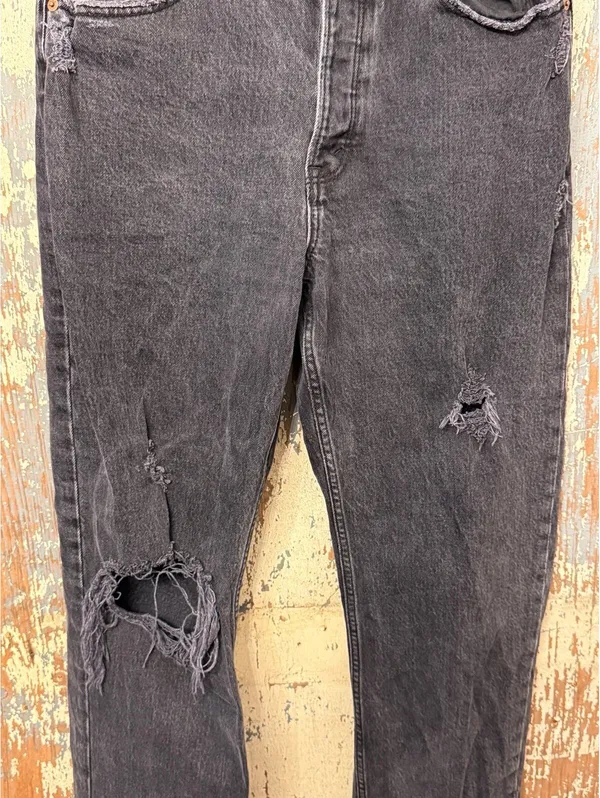 Abercrombie & Fitch The Dad High Rise Jeans 30 10A - Image 2