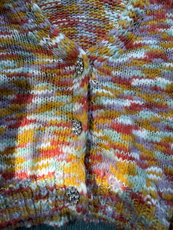 Wild Fable Cutest colorful crop cardigan - Image 4