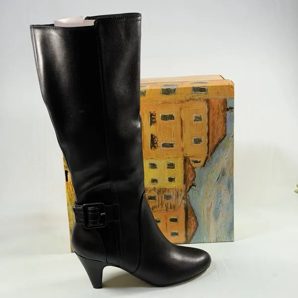 Bella Vita Size-8M Womens Troy II‎ Riding Boot Black - Image 2