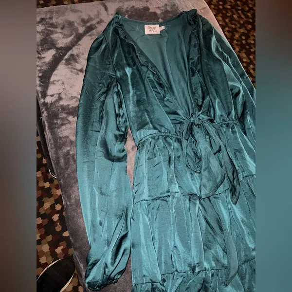 Princess Polly Randi Mini Dress in Teal Size 6 - Image 9