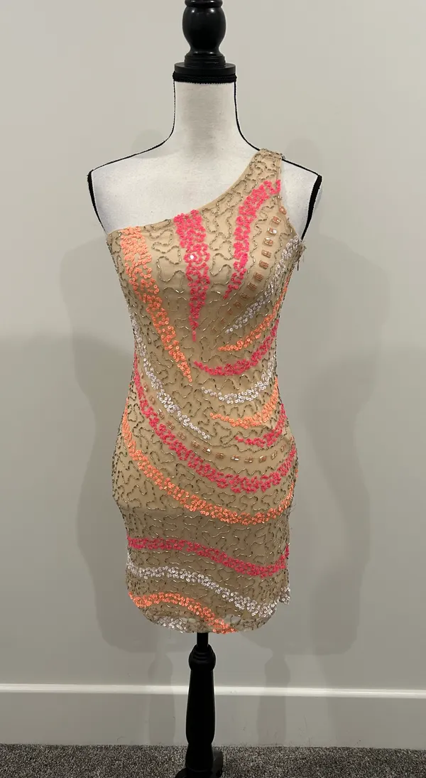 Rampage Beaded Bodycon Dress - Image 2
