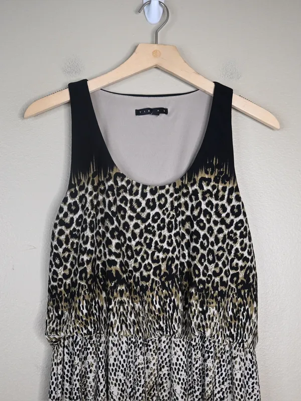 Tiana B Women's Sleeveless Blouson Animal Print Maxi Dress - Image 3
