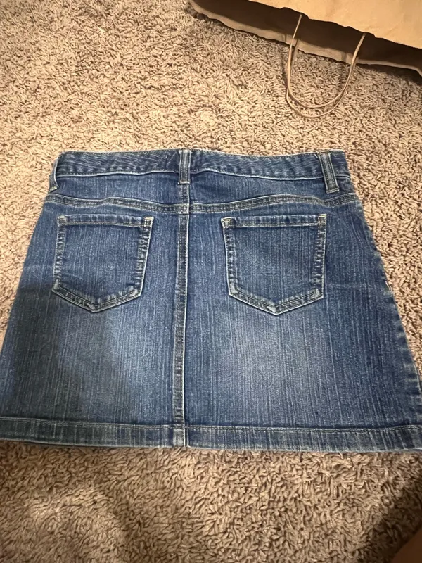 Old Navy Denim Mini Skirt - Image 4