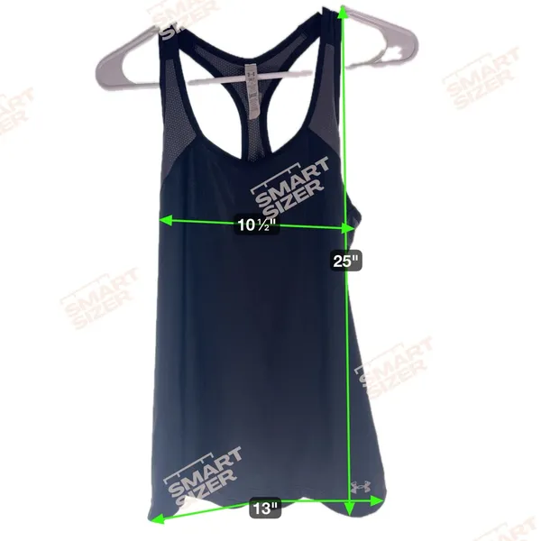Under Armour Women's Sleek Black Tank Top - Image 5
