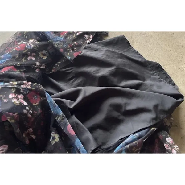 Disney Snow White Black floral Tulle Skirt by Lauren Conrad Women’s Size M - Image 9