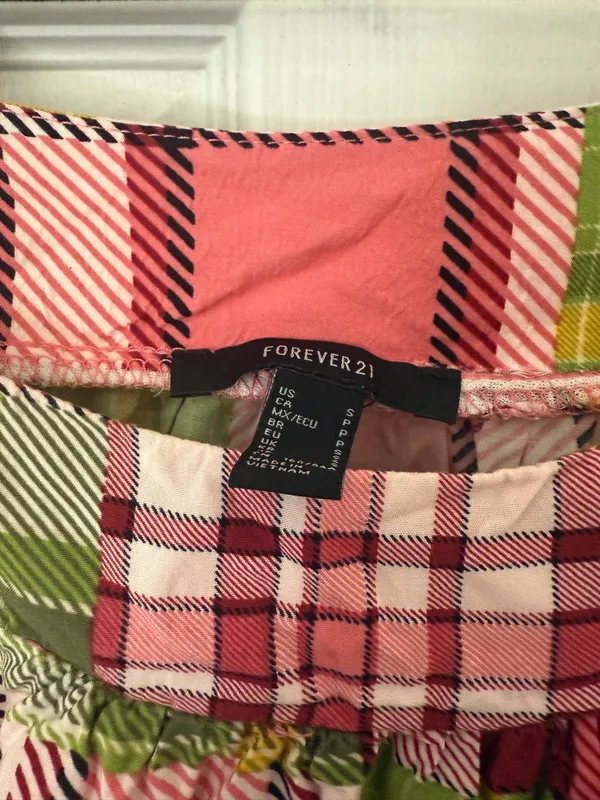 Forever 21 Plaid Babydoll Dress - Image 3