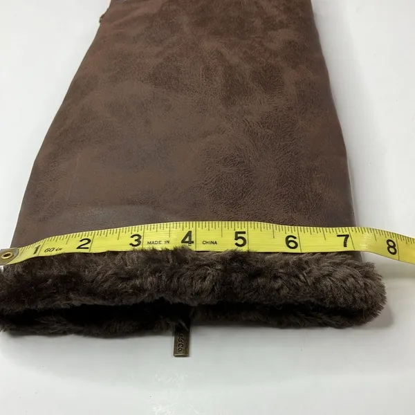 G.H. Bass & Co. | Lydia Brown Tall Faux Fur Lined Fashion Winter Boots 7 - Image 9