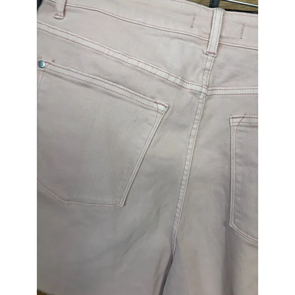 Judy‎ Blue Pale Pink Jean Shorts Size 2X - Image 6