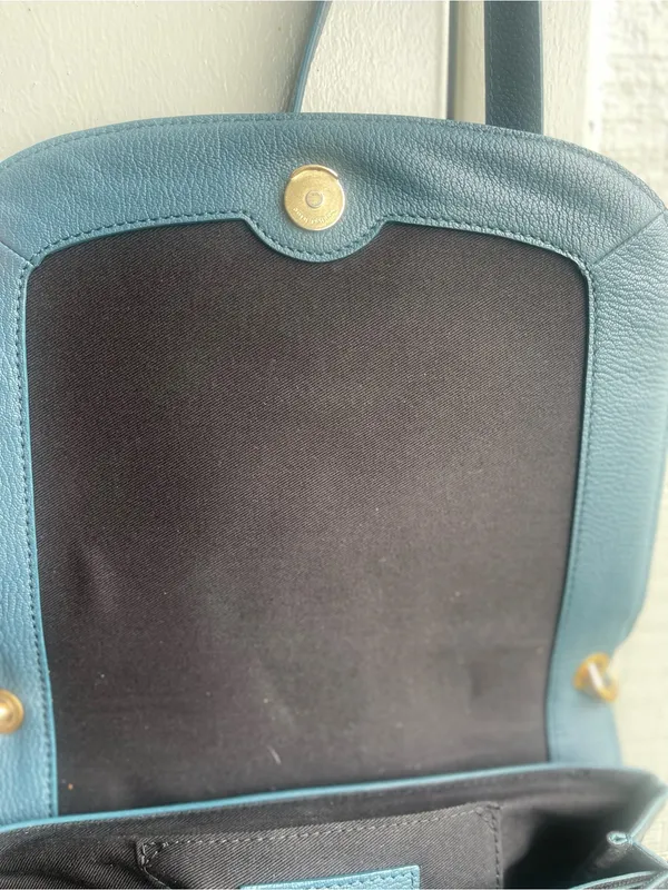 Sea by Chloe Hana Blue Suede Crossbody bag - Image 5
