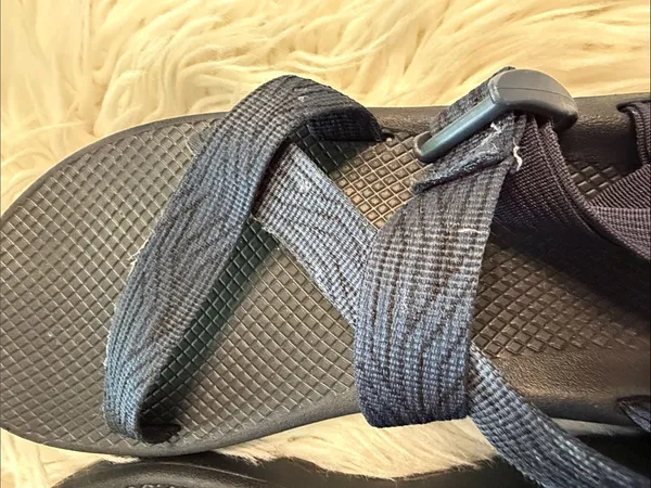 Chacos Chaco Navy Sport Sandals with Adjustable Straps size 12 good condition - Image 6