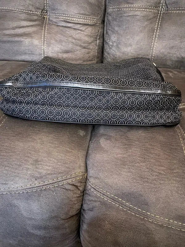 Coach Bag Shoulder Black - Image 3