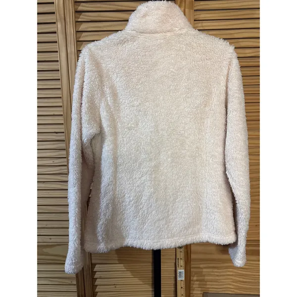 Patagonia® Worn Wear Los Gatos 1/4-Zip Jacket Coat Women's Medium White - Image 3