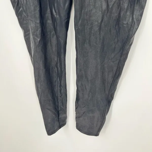 Spanx black leggings sleek & smoothing slimming basic neutral plus size 1X - Image 4