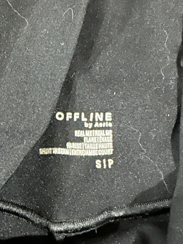 Bootcut low rise black leggings by petite small by Aerie - Image 4