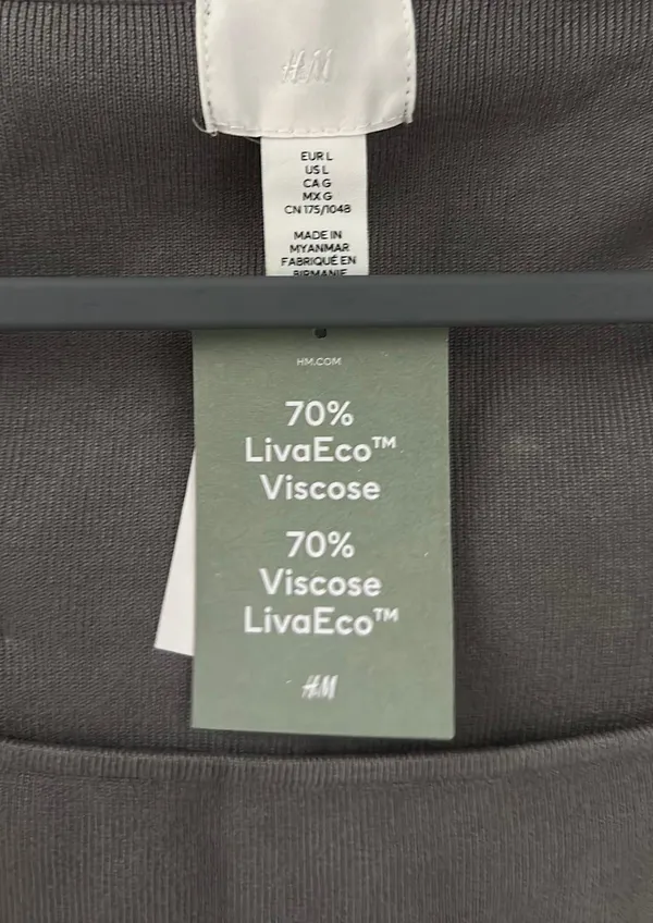 H&M Light Gray Long Sleve - Image 2