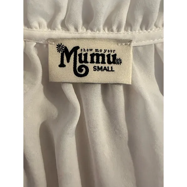Show Me Your Mumu Alicia Tunic Wild Cheetah White Size‎ S - Image 2