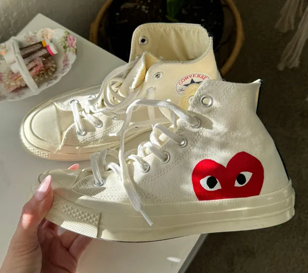 Comme De Garçons Converse - Image 2