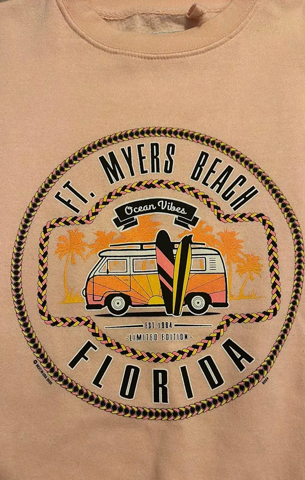Florida Crewneck Pink - Image 2