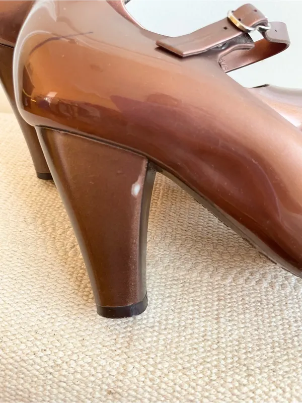Melissa Shoes Mary Jane Womens Size 6 Brown Copper - Image 8