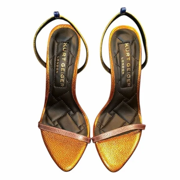 Kurt Geiger Leather Multicolored Slingback Sandals(Size 36.5) - Image 7