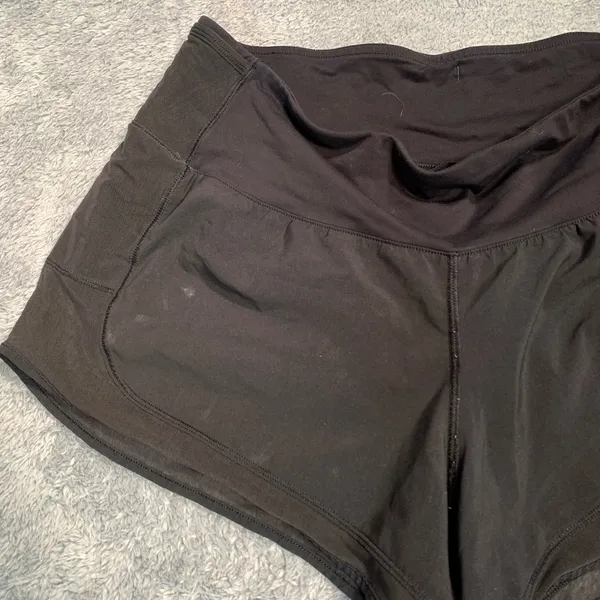 Lululemon Athletica Black Athletic Shorts 8 - Image 2