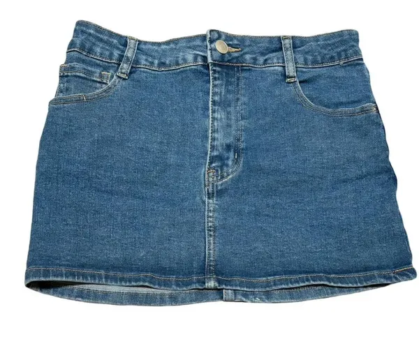 Pacsun LA Hearts Denim Skirt/Tube Top Set - Image 4