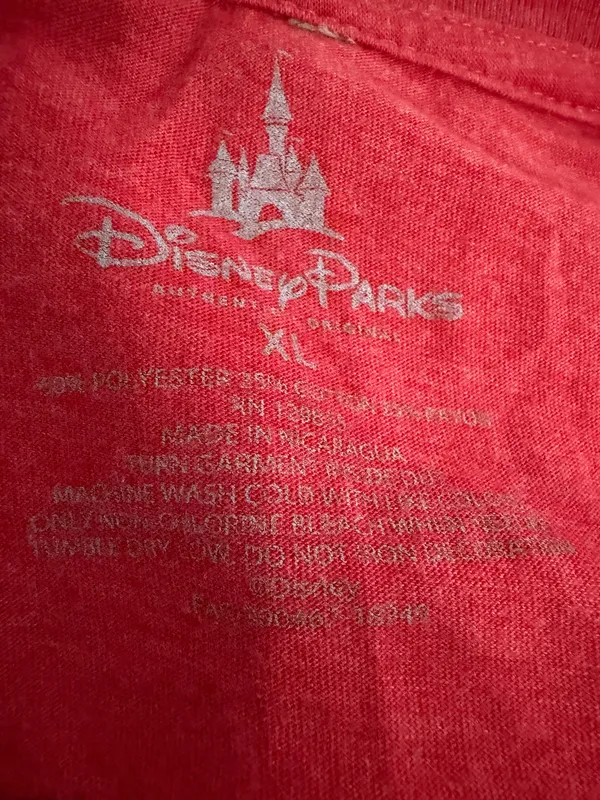 Disney Mickey & Minnie 'Very Merry Christmas Party' Ladies Red Tee - Image 4