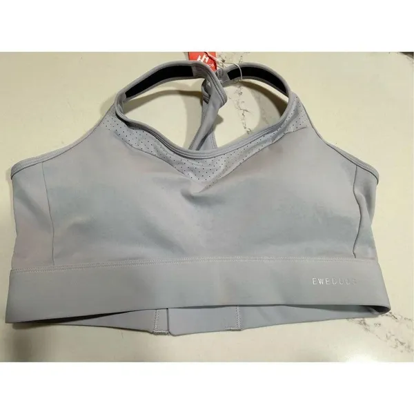 NEW High Impact Sports Bras High Support Push up Racerback Workout L - Image 3