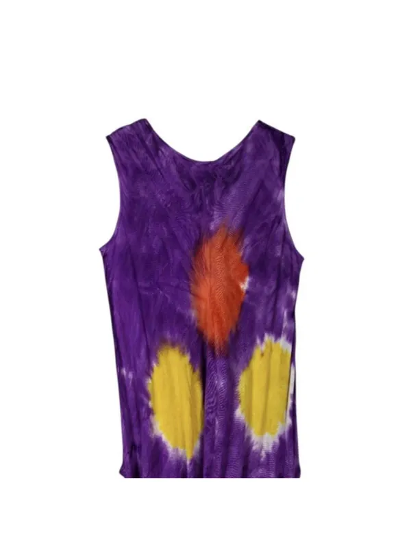 Women's Purple and Multi Vests-tanks-cami - Image 3