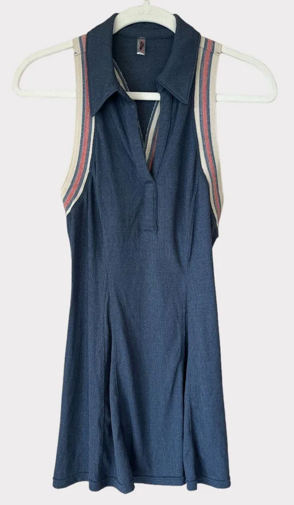 By Free People Activewear Pro Tip Dress Only Blue XS - Image 2