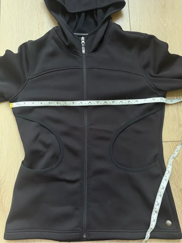Burton Soft Shell Fleece Lined Black Zip-Up Hoodie Jacket Women’s Size Large - Image 7