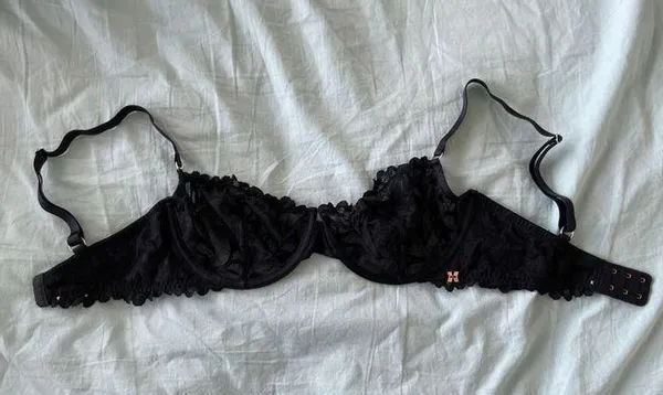 Savage X Fenty Not Sorry Unlined Lace Balconette Bra - Image 3