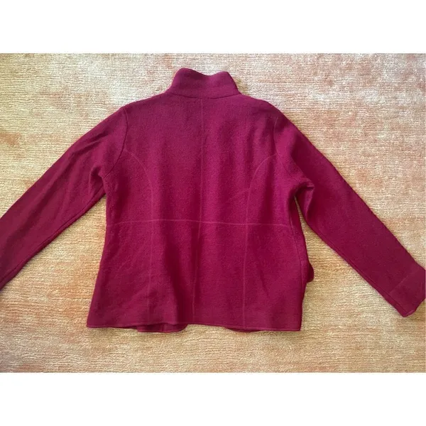 Jane Ashley Wool Blend Jacket  L - Image 8