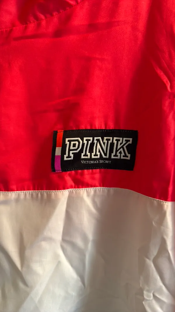 Victoria's Secret PINK Windbreaker Red Size L - Image 2