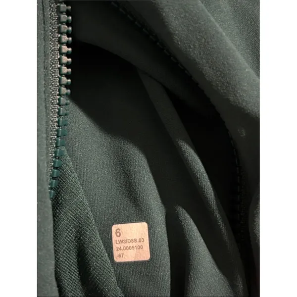 Lululemon Define Jacket *Nulu Storm Teal Sculpting Bodycon Lightweight Size 6 - Image 5