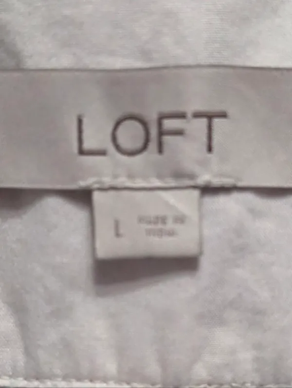 Loft Long Sleeve Blouse Size Large - Image 5